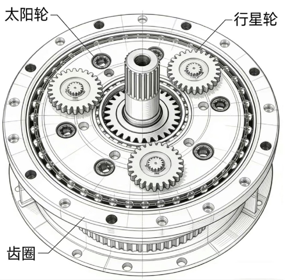 聯(lián)誠(chéng)精密為智昆科技供應(yīng)行星減速機(jī)核心部件
